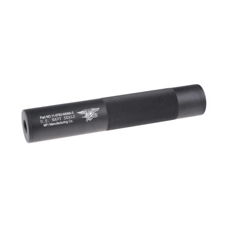 FMA Silencieux Navy Seals 198x35mm 14-/+ Black