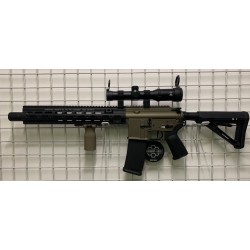 GS2.0 Custom Double Bell H&K416 AEG Tan 300BBs 1.3J