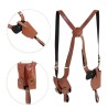 ACM Holster d épaule PU Marron