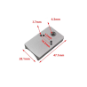 ACM Plaque de montage Alu CNC MST2011 RMR/RMS Noir