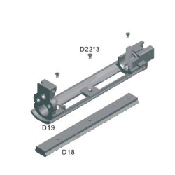 Star Ares Scar-L Garde Main Inferieur Black Part: D18/D19 (Reconditionné)