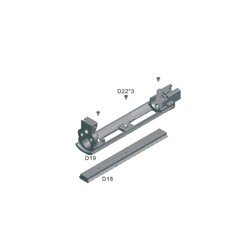 Star Ares Scar-L Garde Main Inferieur Black Part: D18/D19 (Reconditionné)