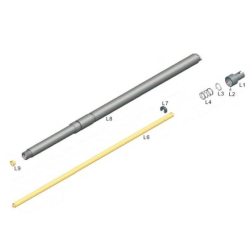 Star Ares Scar-L Set Canon Externe Métal Long Part: L8 Bk (Reconditionné)