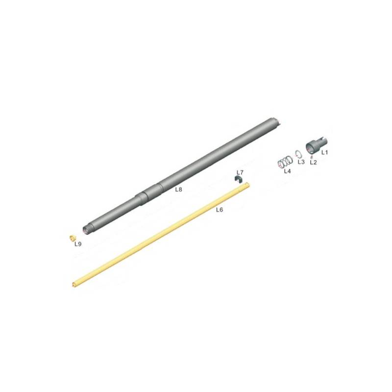 Star Ares Scar-L Set Canon Externe Métal Long Part: L8 Bk (Reconditionné)