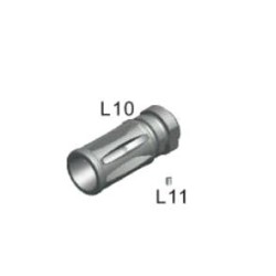 Star Ares Cache Flamme Métal Part: L10 Bk 14mm+ (Reconditionné)