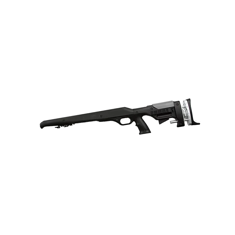 Well Coque / Crosse Vide MSR338 - MB12 Black/Silver ABS/Métal (Reconditionné)