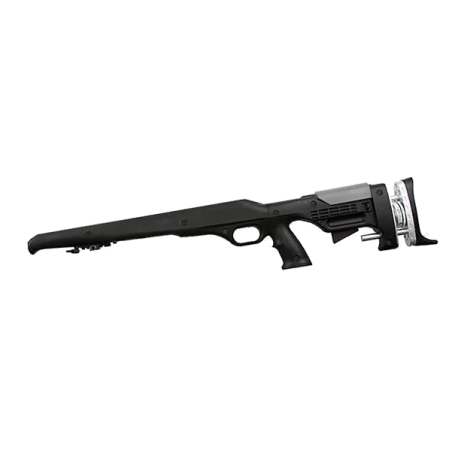 Well Coque / Crosse Vide MSR338 - MB12 Black/Silver ABS/Métal (Reconditionné)
