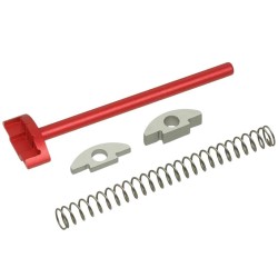 5KU AAP-01/C CNC Aluminium Set Guide Rod - Red