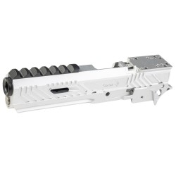 5KU Kit Limcat Wildcat Tracker Carry Optic Alu Slide Hi-Capa GBB Marui Silver/Black
