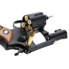WinGun Revolver Sport 733 Co2 Brown Grip / Black 2" Métal 1.9J
