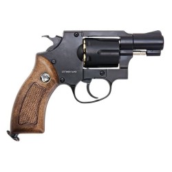 WinGun Revolver Sport 733 Co2 Brown Grip / Black 2" Métal 1.9J