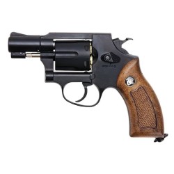 WinGun Revolver Sport 733 Co2 Brown Grip / Black 2" Métal 1.9J