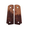Swiss Arms Plaquette / Grip 1911 Bois Wild Life