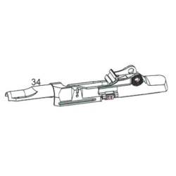 Cyma M14 Upper Métal Bk AEG Part:34 (Reconditionné)