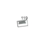 Cyma Flash Hider M14 Métal Bk AEG Part:119 (Reconditionné)