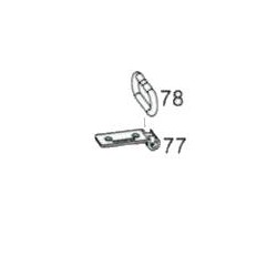 Cyma Attache Sangle Avant M14 Métal Bk AEG Part:77/78 (Reconditionné)