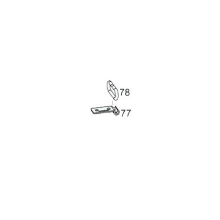 Cyma Attache Sangle Avant M14 Métal Bk AEG Part:77/78 (Reconditionné)