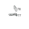 Cyma Attache Sangle Avant M14 Métal Bk AEG Part:77/78 (Reconditionné)
