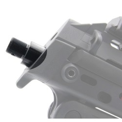 Balystik Adaptateur Silencieux Umarex H&K MP7A1 Bk Alu 14mm-