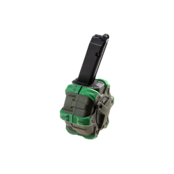 WE Chargeur Drum Glock Gaz 350BBs OD/Vert