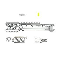 CTM.TAC CNC Upper AAP01 FUKU-2 (Short) Cut Out - Silver