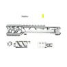 CTM.TAC CNC Upper AAP01 FUKU-2 (Short) Cut Out - Silver