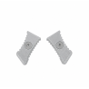 Castellan Embouts Levier d Armement CNC Métal M4 Silver