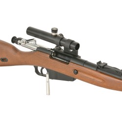 Double Bell Mosin Nagant 1891/30 PU Scope Spring Bois/Métal Shell Ejection 1.07J