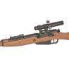 Double Bell Mosin Nagant 1891/30 PU Scope Spring Bois/Métal Shell Ejection 1.07J