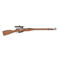 Double Bell Mosin Nagant 1891/30 PU Scope Spring Bois/Métal Shell Ejection 1.07J