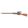 Double Bell Mosin Nagant 1891/30 PU Scope Spring Bois/Métal Shell Ejection 1.07J
