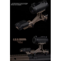 ACM Réhausse de Rail CNC EX-059 Tan