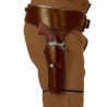 ACM Ceinture & Holster Revolver Retro PU Marron Type:CowBoy / Cosplay