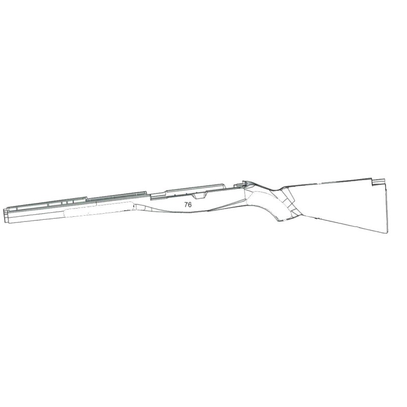 Cyma Crosse Vide Black Origine ABS M14 AEG (Reconditionné)