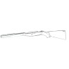 Cyma Crosse Vide Black Origine ABS M14 AEG (Reconditionné)