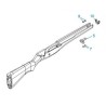 G&G Crosse Vide Black Origine ABS GR14 AEG (Reconditionné)
