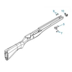 G&G Crosse Vide Imitation Bois Origine ABS GR14 AEG (Reconditionné)
