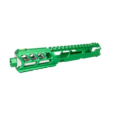 CTM.TAC AAP-01 FUKU-2 SHARK Cutout CNC Upper Set (Long) Green/Silver