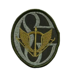 ACM Patch Brodé Russe Vert/Gris/Jaune SSO Special Forces 80x70mm