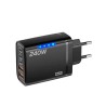 ACM Chargeur 220V 240W USB 5 Ports Black