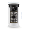 Ventilateur Rafraîchisseur D’air Portable USB Brumisateur Humidificateur Minuterie