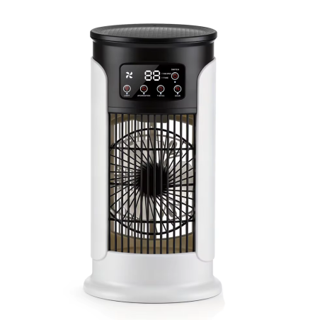 Ventilateur Rafraîchisseur D’air Portable USB Brumisateur Humidificateur Minuterie