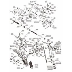 KWC Valve Co2 Percussion M&P40 - 24/7 G2 Part:U3