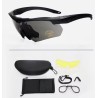 ACM Lunettes Pack CS Black Tactical Interchangeable