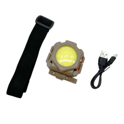 ACM Lampe frontale Led COB NVG Tan