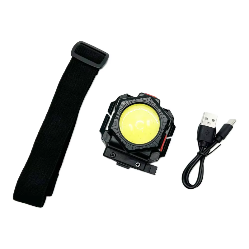 ACM Lampe frontale Led COB NVG Black