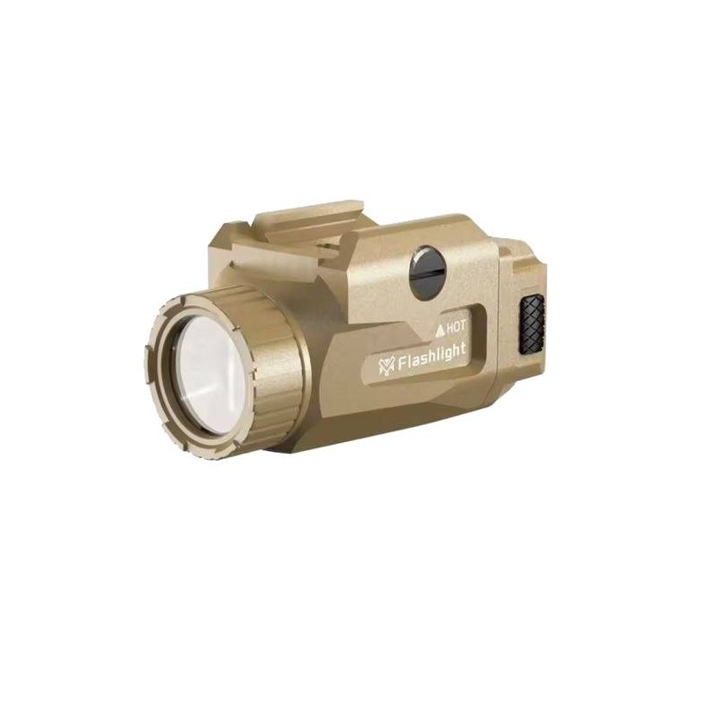 ACM Lampe Compact GBB Métal 800Lumens Tan