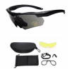 ACM Lunettes Pack CS Black Tactical Interchangeable