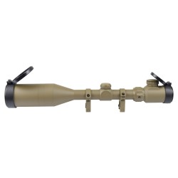 Snow Wolf Lunette 3-9X50mm E Tan Rét:Rouge