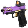 Lancer Tactical Hi-Capa 4.3 Stryk + RMR GBB Gaz Purple/Gold 28BBs 1J